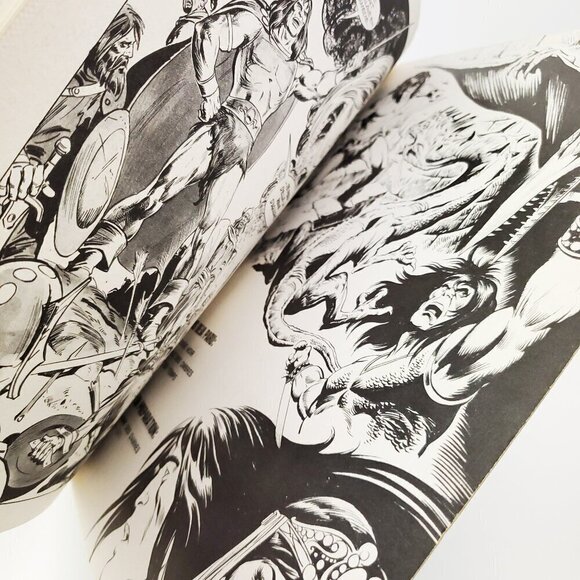 Conan Comic Book French LUG Vintage 1977 TPB Unread - Une Aventure Le Conquerant - Picture 8 of 9